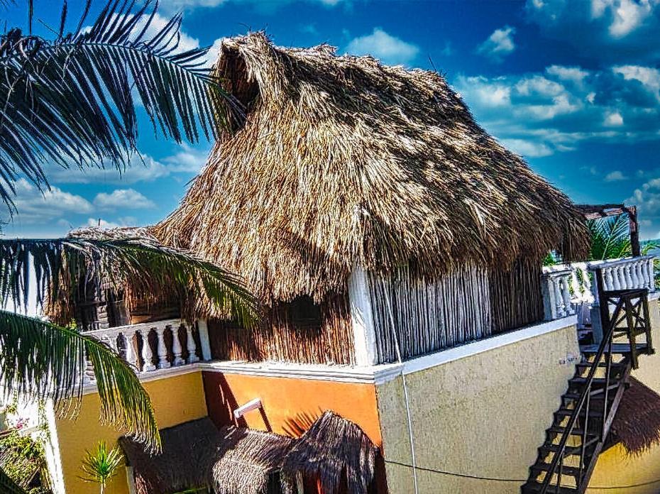 Beachfront Casa Maya Lodge Ель-Куйо Екстер'єр фото
