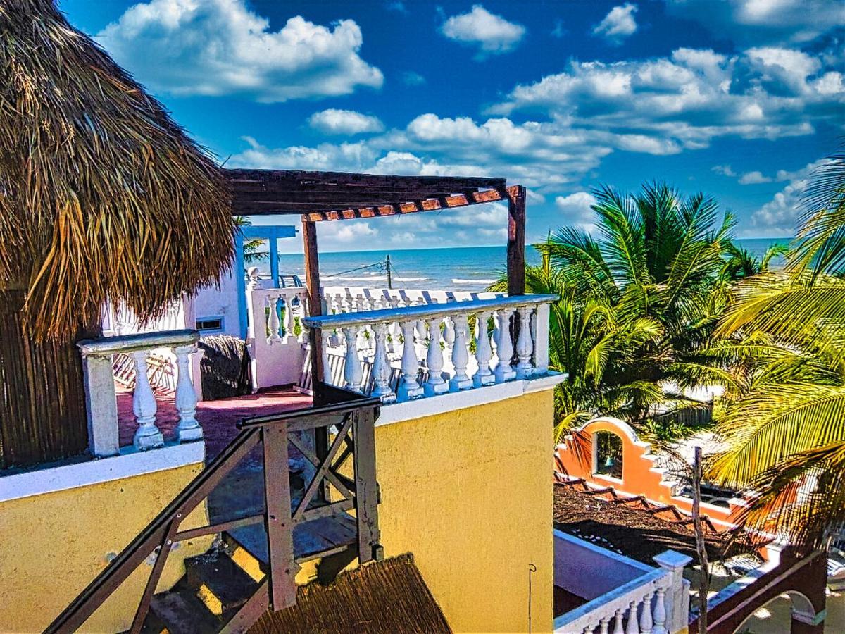 Beachfront Casa Maya Lodge Ель-Куйо Екстер'єр фото