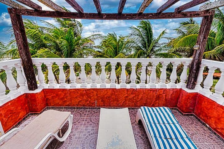 Beachfront Casa Maya Lodge Ель-Куйо Екстер'єр фото
